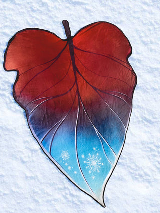 The Snowglobe | Winter Leaf Blanket