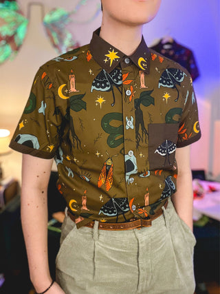 Halloween Button Downs [MULTIPLE COLORS]